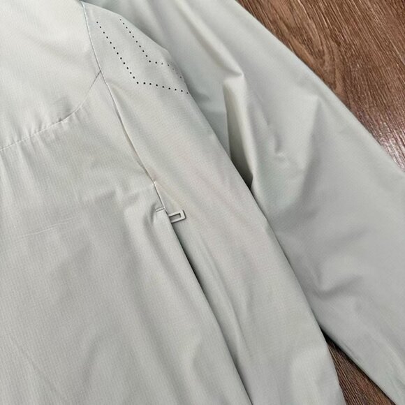 Kolon Sport Light Grey Stand Collar Sun Protection Jacket - Picture 5 of 5